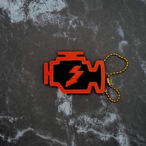 Check Engine Keychain