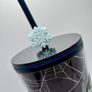 Snowflake Straw Topper