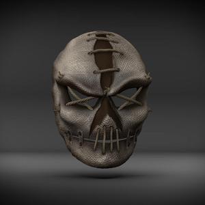 Horror Scarecrow Mask -"Scarecrow" (Sculptober Day 16)