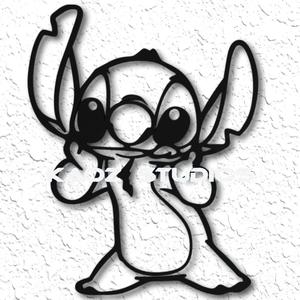 Stitch wall art Lilo and Stitch Disney wall decor fan art