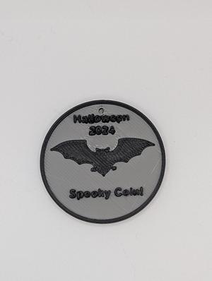 Spooky Coin keychain
