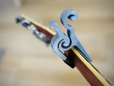 Pad Adds for Improved One-piece Capo from LoboCNC