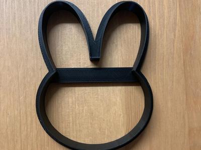 Rabbit cookie cutter