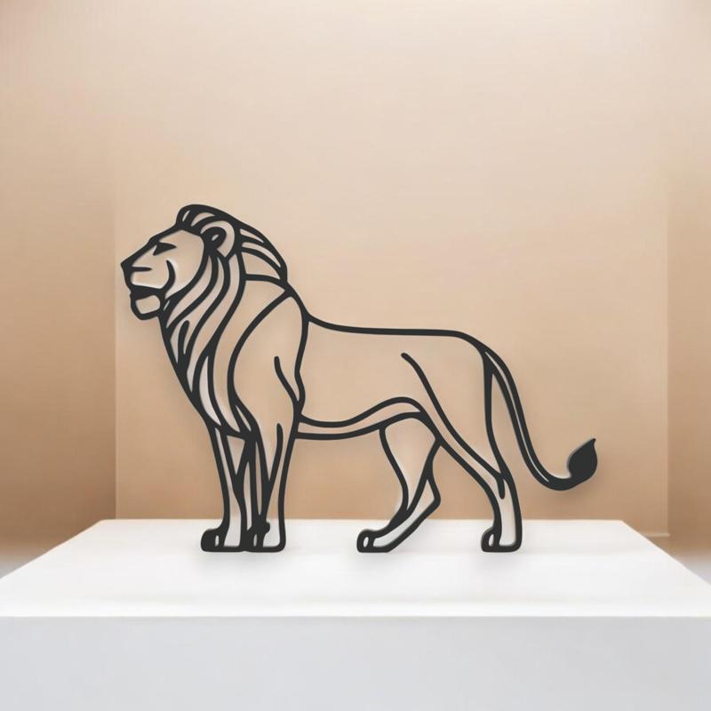 Lion Line Art - Desktop Line Art