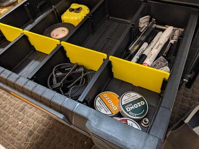 Divider for Ridgid Packout Drawers