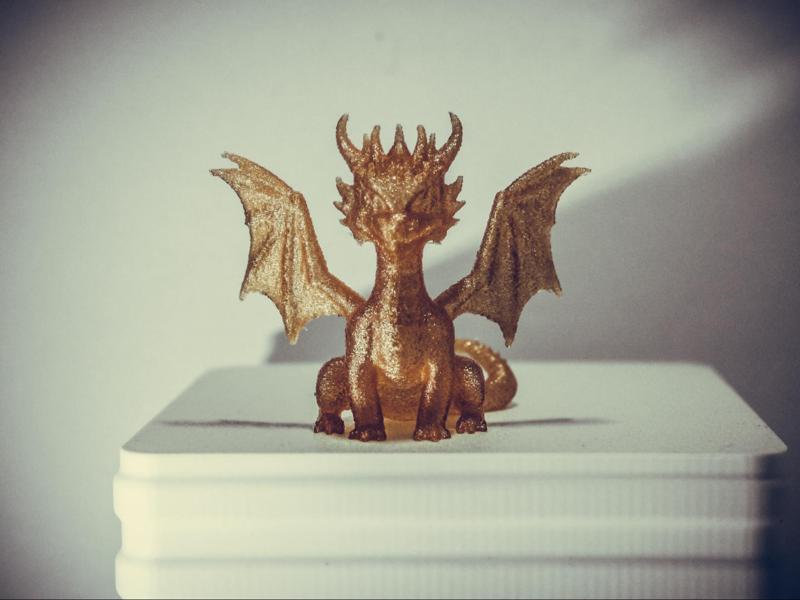 Fuzzy Baby Dragon