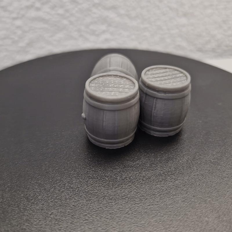 Miniature Barrel for tabletop diorama