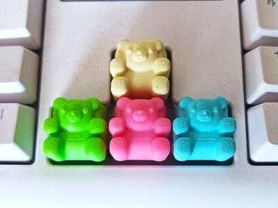 Gummy Bear keycap - mechanical keyboard