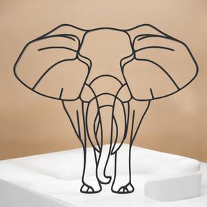 Elephant Line Art - Desktop Line Art