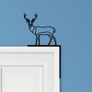 Deer Door Corner Decor