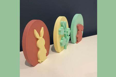 Easter Egg Stand Set – 3D Printable Easter Decoration