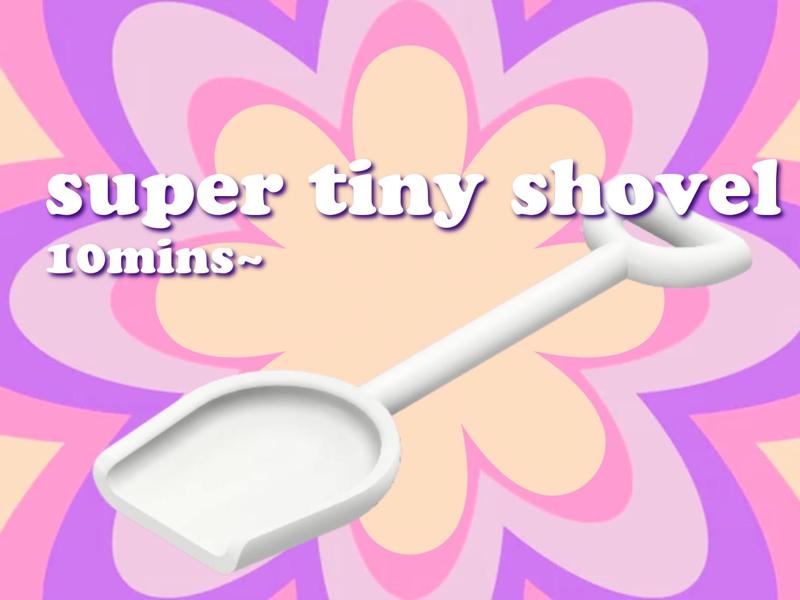 Shug's mini mini shovel