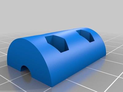 My Customized Parametric Coupler for Z-Axis Rod -  Nema 17 Motor