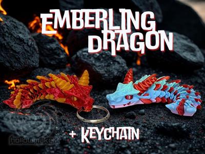Emberling - Articulated Dragon (+Keychain)