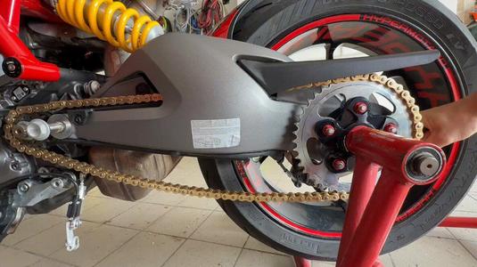 DUCATI chain tensioner tool/hook