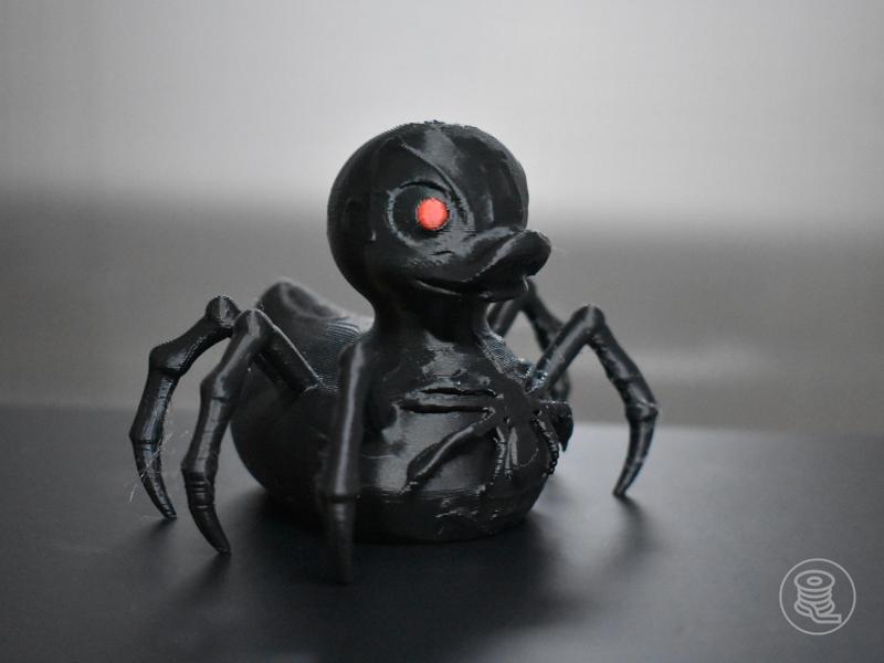 Halloween Spider Duck