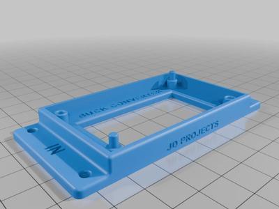 Buck Converter (LM2596S) Mounting Plate