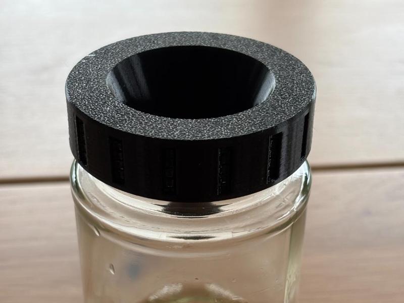 Fruit Fly Trap - Gnat Trap for Barilla Pesto Glass