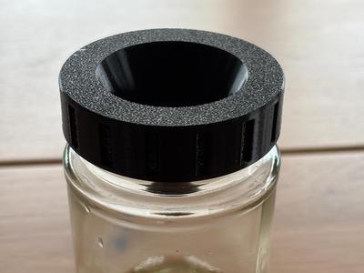 Fruit Fly Trap - Gnat Trap for Barilla Pesto Glass