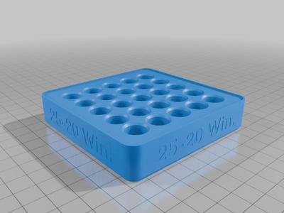 25-20 Winchester Vase Mode Stacking Loading Block