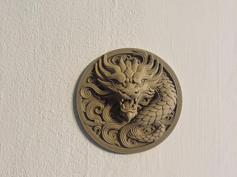 Dragon wall art Chinese 