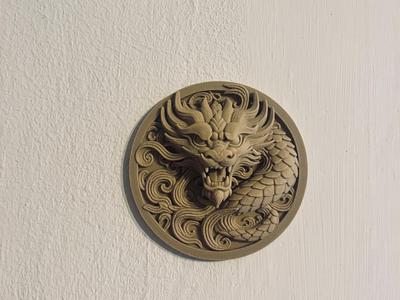 Dragon wall art Chinese 