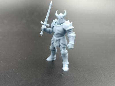 Demonic Knight Warrior -DnD RPG Miniature Dungeons