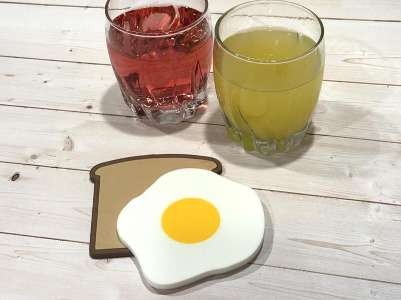 Egg & Toast Coaster Set