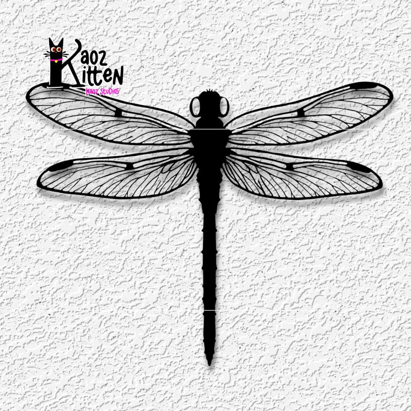 dragonfly wall art garden insect decor