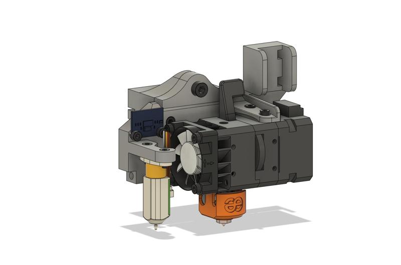H2V2s linear rail mount
