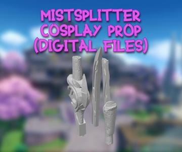 Genshin Impact Mistsplitter Reforged | Cosplay prop