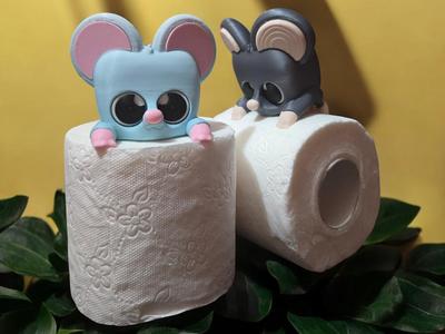 Mouse Toilet Paper Buddy