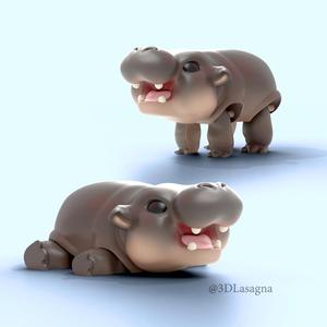 3DL Articulated Hippo