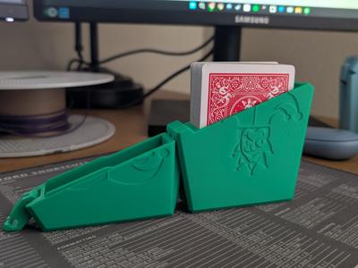 Card Box - Print in Place w/ No Hardware Magic