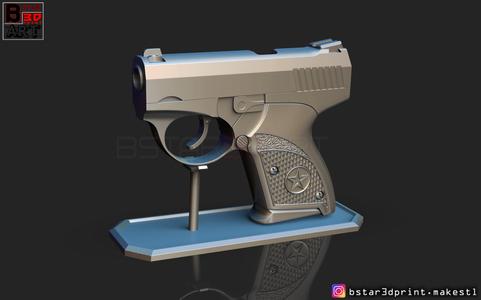 Bond Bullpup 9 Gun - 3D print model