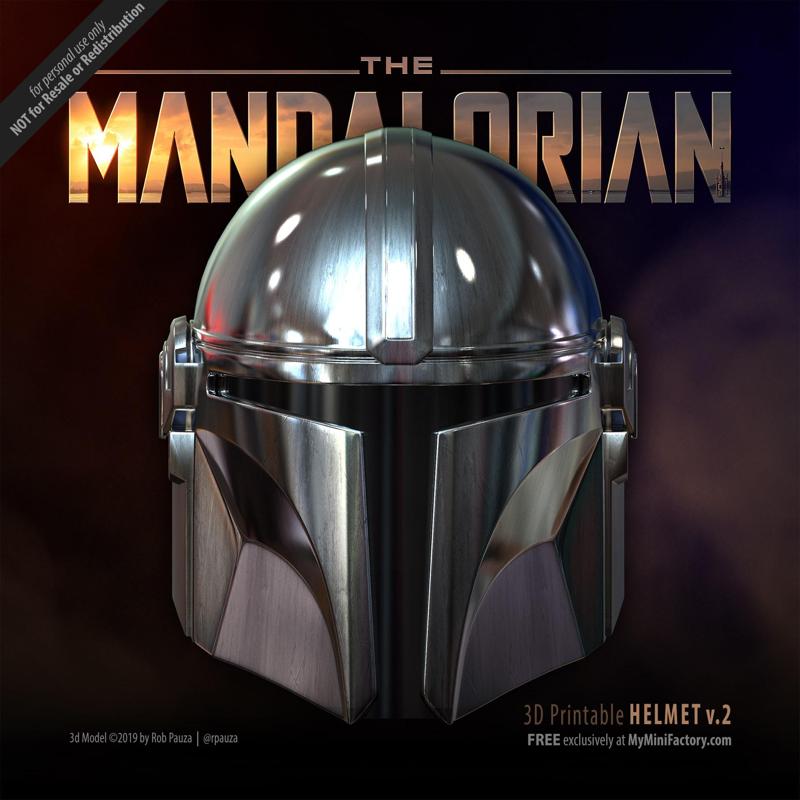 Mandalorian Helmet - v2
