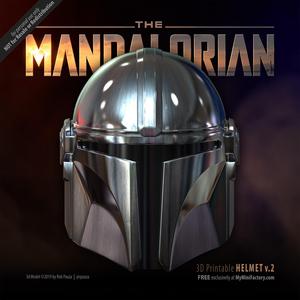 Mandalorian Helmet - v2