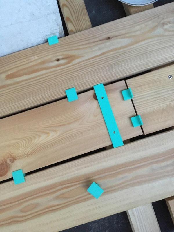 Avatar Drill template + spacer for decking boards (12cm)