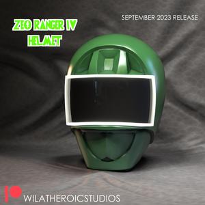 Zeo Ranger IV Helmet [Custom Design]
