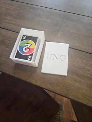 Box for Uno cards