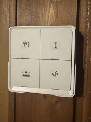 Zigbee Scene Switch 4 Gang Wall Mount