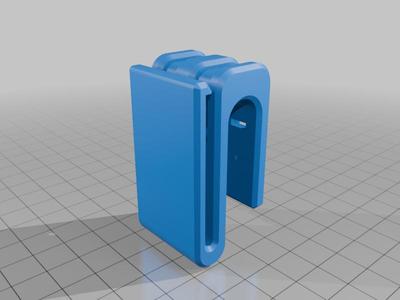 Bike pannier hook - for bike rack with diameter 11mm