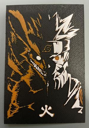 Kurama / Naruto - HueForge