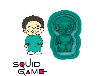 Squid Game Player 007  Park Yong-sik Cookie Cutter