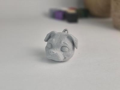 Bulldog Keychain only 12 grams