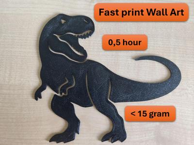 T-Rex Wall Art