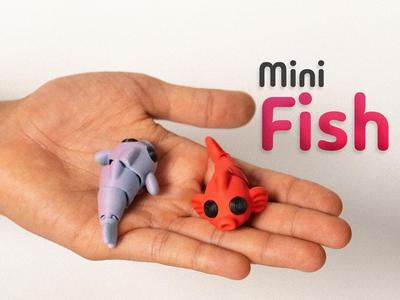 Mini Fish – Articulated & Keychain