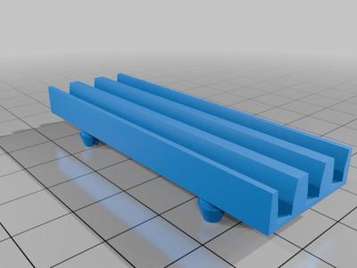 RBF Pinball Flipper Rail Slide Guide Backbox