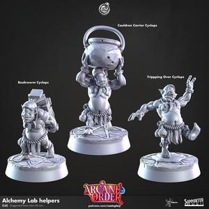 Alchemy Lab helpers (Pre-Supported) | Cast n Play