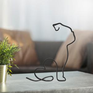 Dog Line Art, Modern, Minimalist